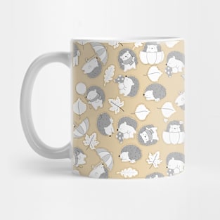 Funny Fall Hedgehogs 6.0 Mug